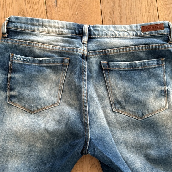 Blanc NYC distressed denim jeans - Picture 3 of 10